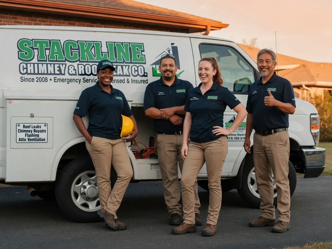 Chimney flashing repair company in Ingalls, IN